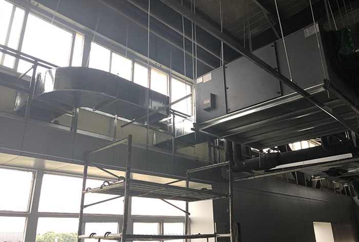 宿遷國邦玻璃科技公司中央空調(diào)項目